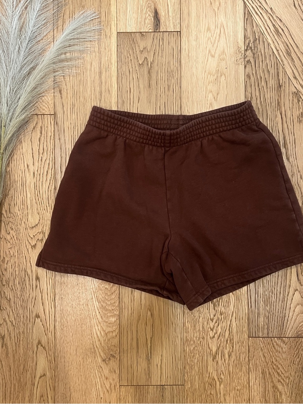 TNA | Women's Dark Brown Athletic Lounge Shorts